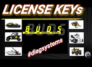License key for software BUDS