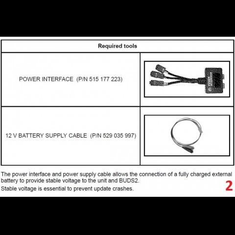 Power Interface kit BRP, p n 515177223 and 529035997, p n 