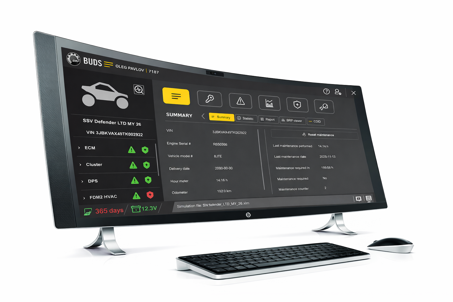 BUDS3 All Dealer Technician License