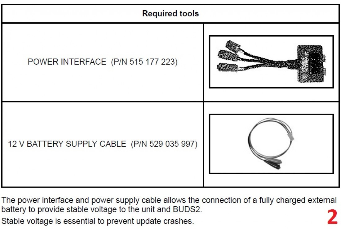 BRP Power Interface Kit – Stable Voltage Tool for ECU Programming