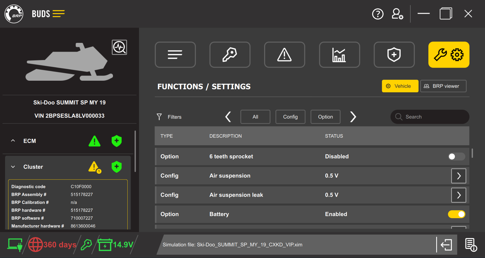 BUDS3 Dealer Technician Ski-Doo + Lynx License