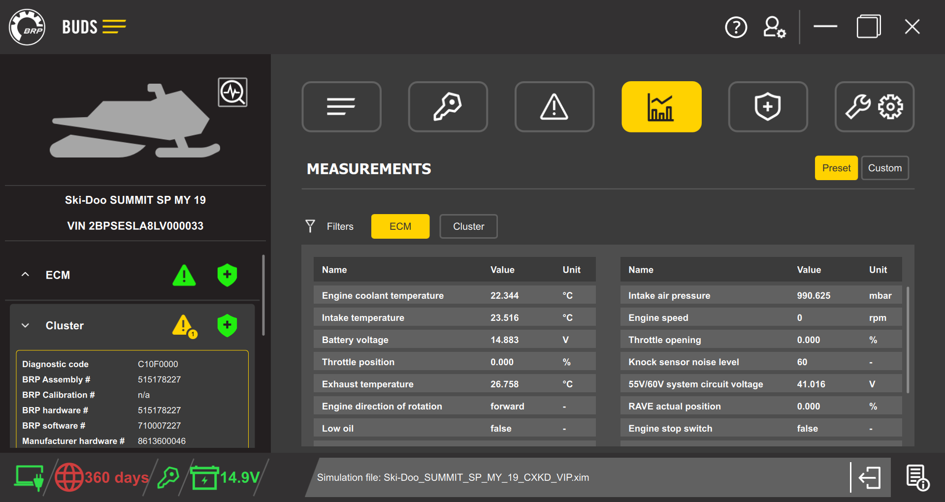 BUDS3 Dealer Technician Ski-Doo + Lynx License