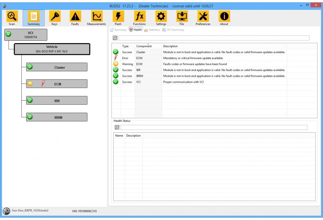 BUDS2 All Dealers Technician License