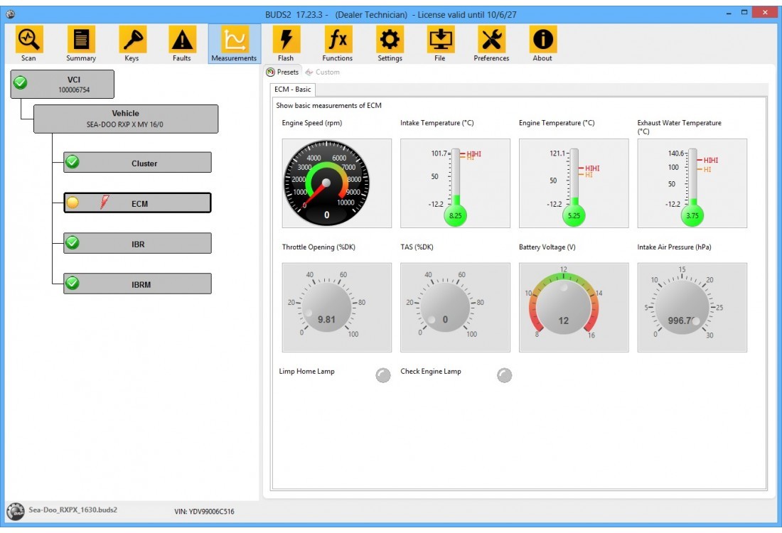 BUDS2 All Can-Am Dealers Technician License