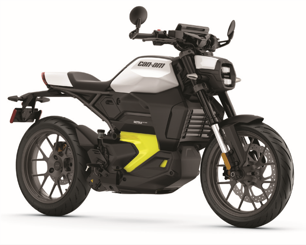 2025 CAN-AM Pulse Electric Motorcycle — New BRP Urban Platform
